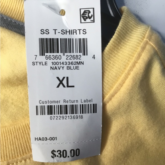 Club Room Men’s Colorblock T-Shirt. Size XL. NWT - Picture 3 of 6